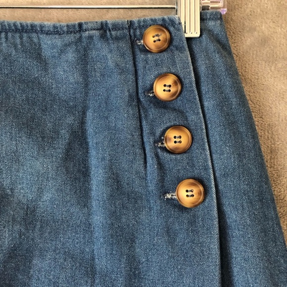 Vintage Scott Taylor Denim Pencil Skirt Size 8 Feminine Retro Western Country - Picture 5 of 15